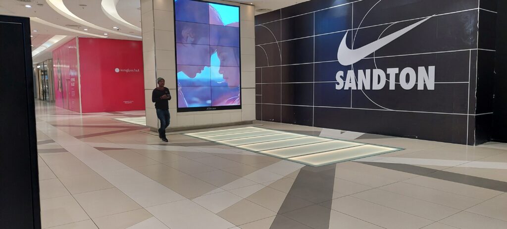 Sandton City Glass Floor 1