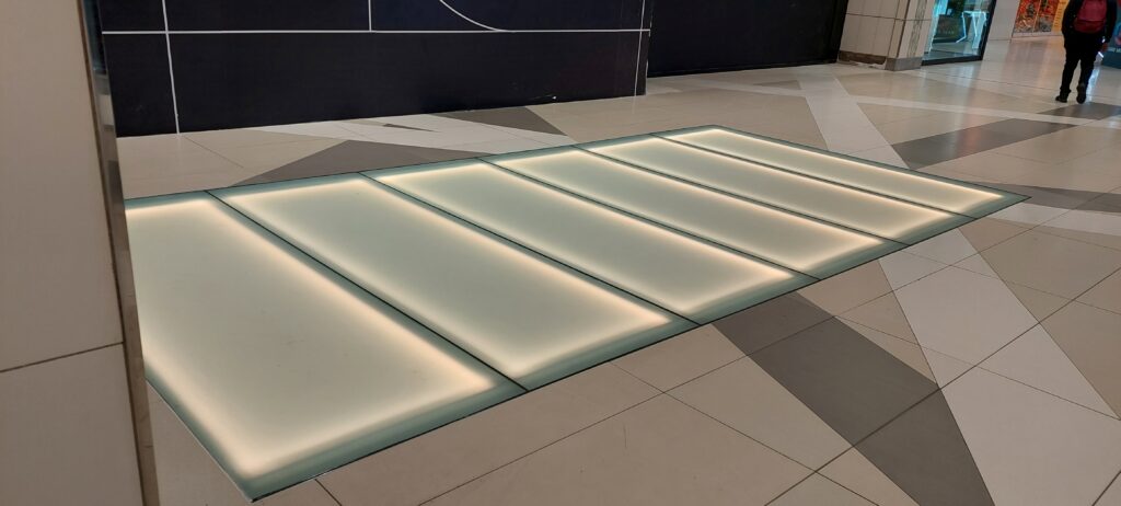 Sandton City Glass Floor 4