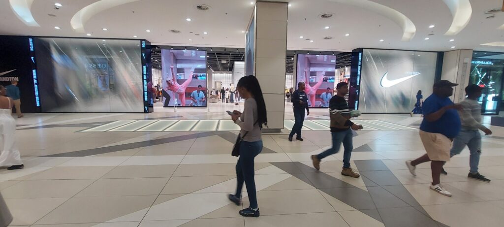 Sandton City Glass Floor 5