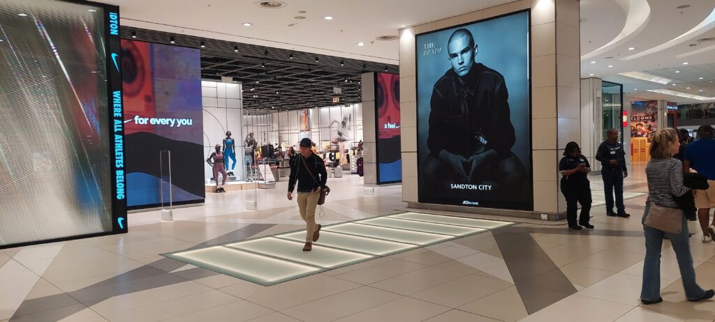 Sandton City Glass Floor 8